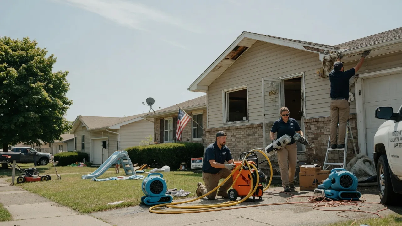 Water Damage Restoration in Denton, KS near me